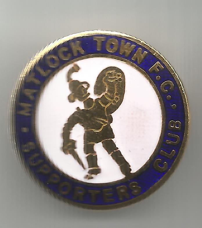 Matlock Town FC Supp. Club Nadel